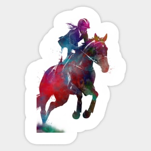 Rider #rider #horse #sport Sticker